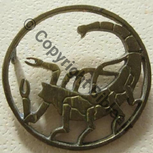 63.2.2  1944-46 2eDRILLE VR.554 GBM.2.63 SENEGAL VILLACIDRO FRANCE MENGEN A.AUGIS LYON 1Li 2Anneaux Dos lisse Bronze Src.clint0405 107Eur(x2) 
